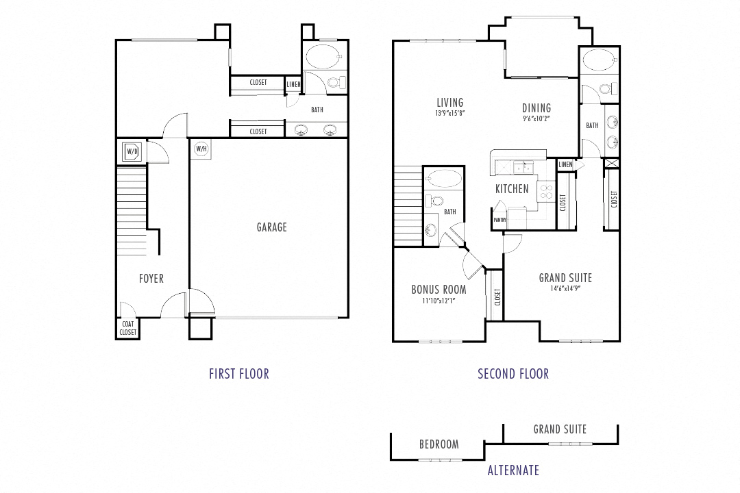 Three Bedroom Redwood - Inspiration at FLW